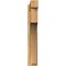 Ekena Millwork Westlake Block Rough Sawn Outlooker, Western Red Cedar, 6"W x 26"D x 38"H OUT06X26X38WTL05RWR - alternate 4